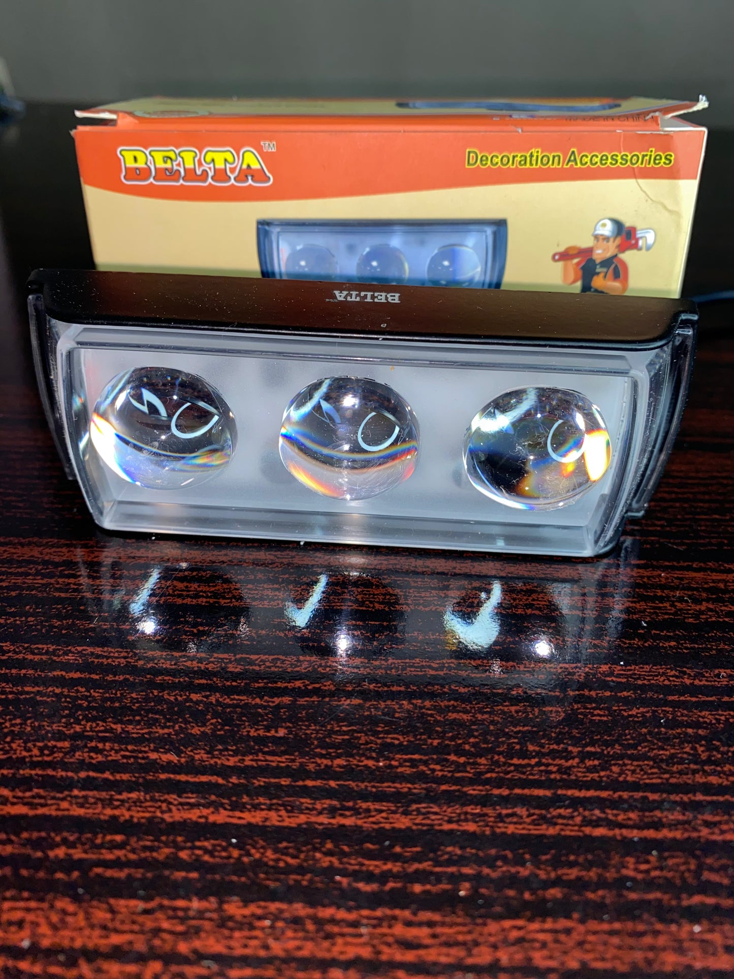 3 LENS LIGHT FOR ALL BIKES (SHINE ON WHEEL)