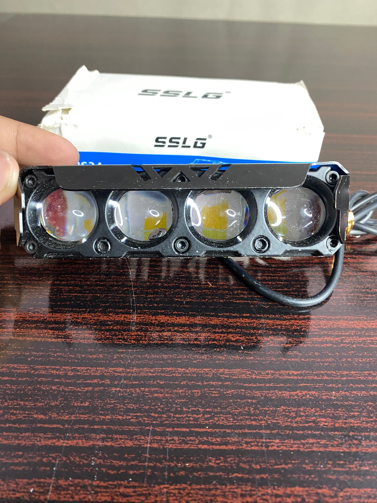 4 LENS METEL BODY LIGHT (SHINE ON WHEEL)